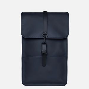 RAINS navy waterproof backpack